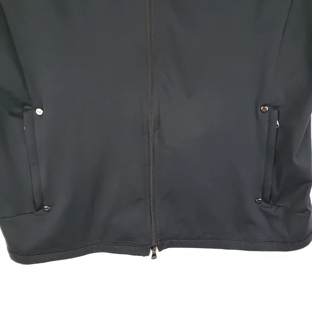 RLX Ralph Lauren Lightweight Vest Womens Black High Neck Size Medium - Picture 4 of 11